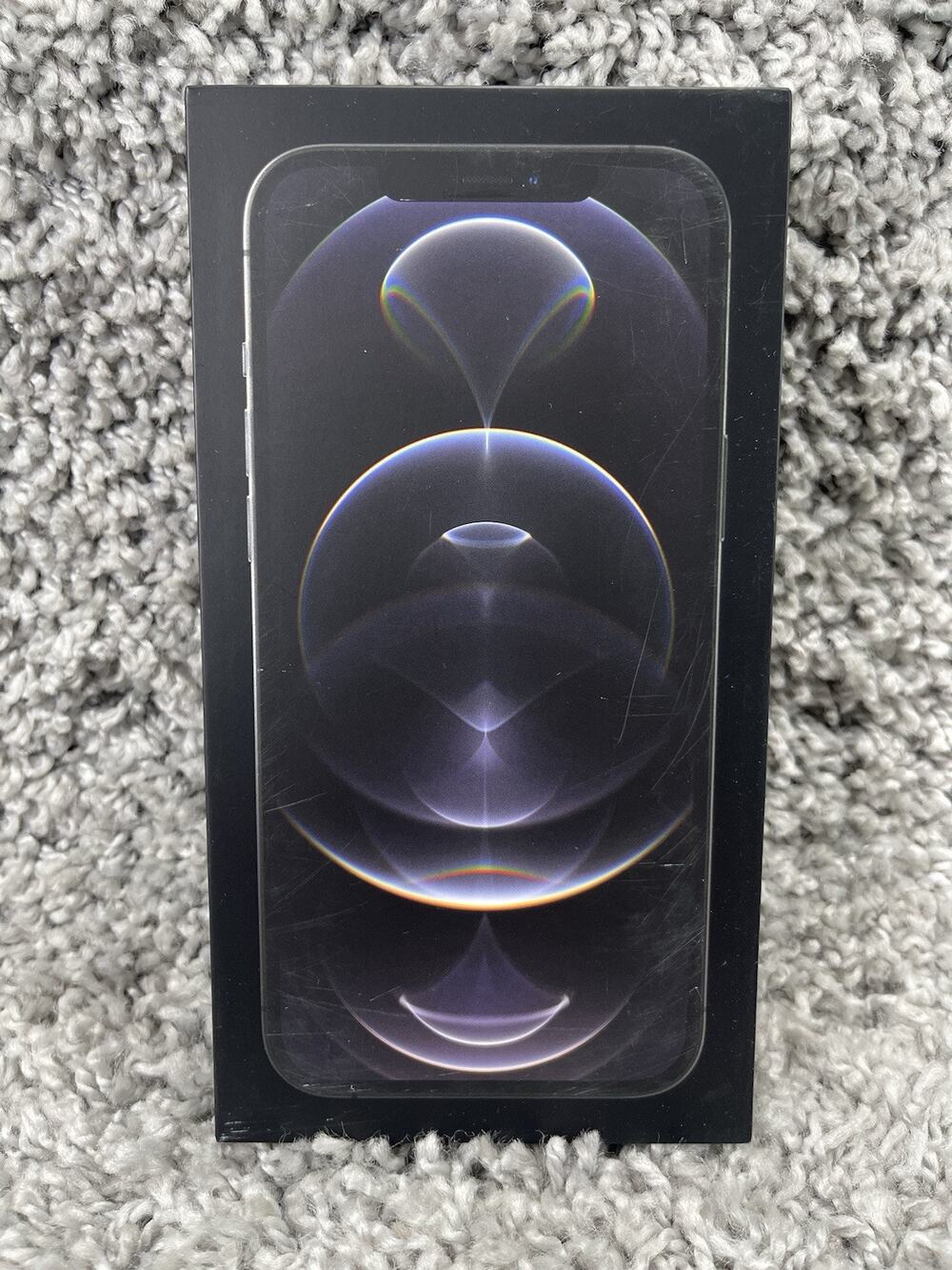 Apple iPhone 12 Pro Max 256GB Graphite Empty Box Only Replacement Box
